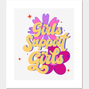 Girl support girl Posters and Art